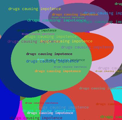 Drugs causing impotence